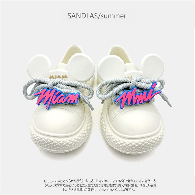 夏季厚底增高情侣大头鞋洞洞鞋男女外穿丑萌套脚包跟凉鞋凉拖鞋潮