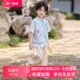 2025新款 帅气套装 儿童古风新中式 男孩中国风古装 唐装 汉服男童夏款
