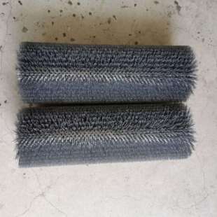 磨料丝毛刷辊磨料丝抛光去毛刺毛刷辊工业机械清洗刷滚除尘毛刷辊