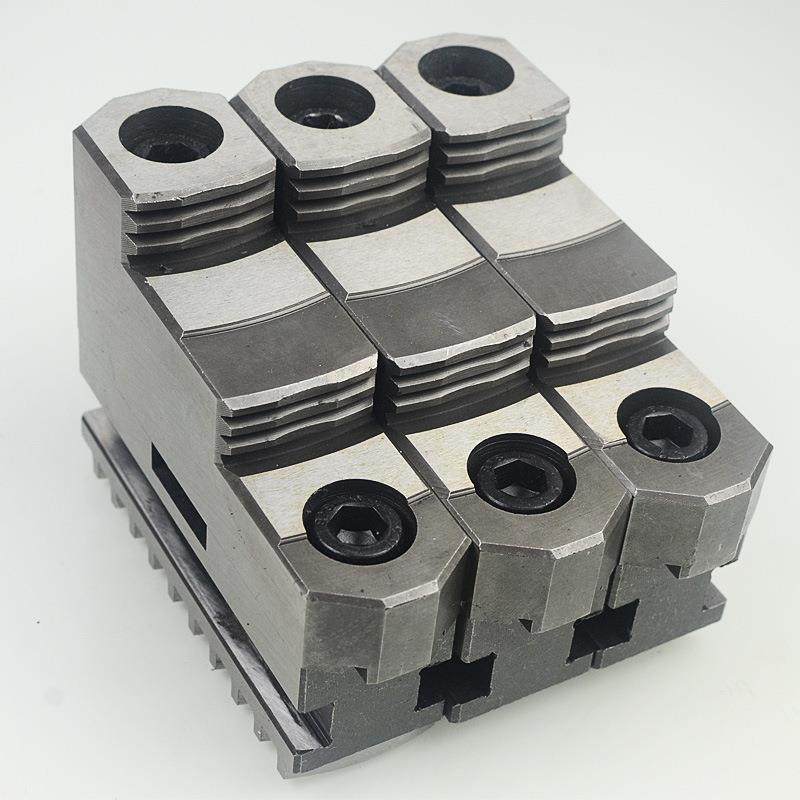 三爪卡盘卡爪正爪反爪活爪250 320C 400C 500C正反一体带螺丝两用