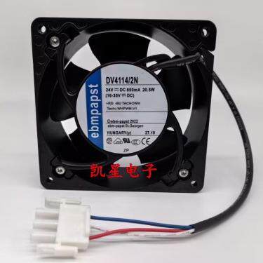 原装DV4114/2N 24V 12cm 库卡机器人散热风扇DV4114/2NH DC24V