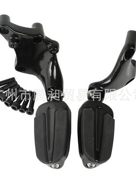 适用883 1200 XL Sporster改装黑色脚踏 14-16年