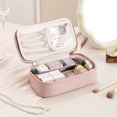 化妆收纳包女2024新款分区w化妆刷便携式小轻便高端小号外出洗漱