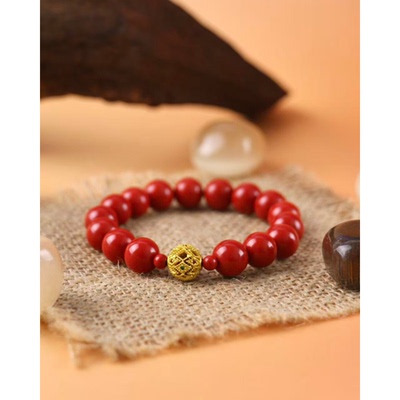 Resonarth「当红状态」朱砂红色手串新年走马当红氛围感佩戴