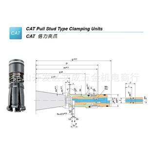 丸荣 CAT倍力夹爪CAT40/50