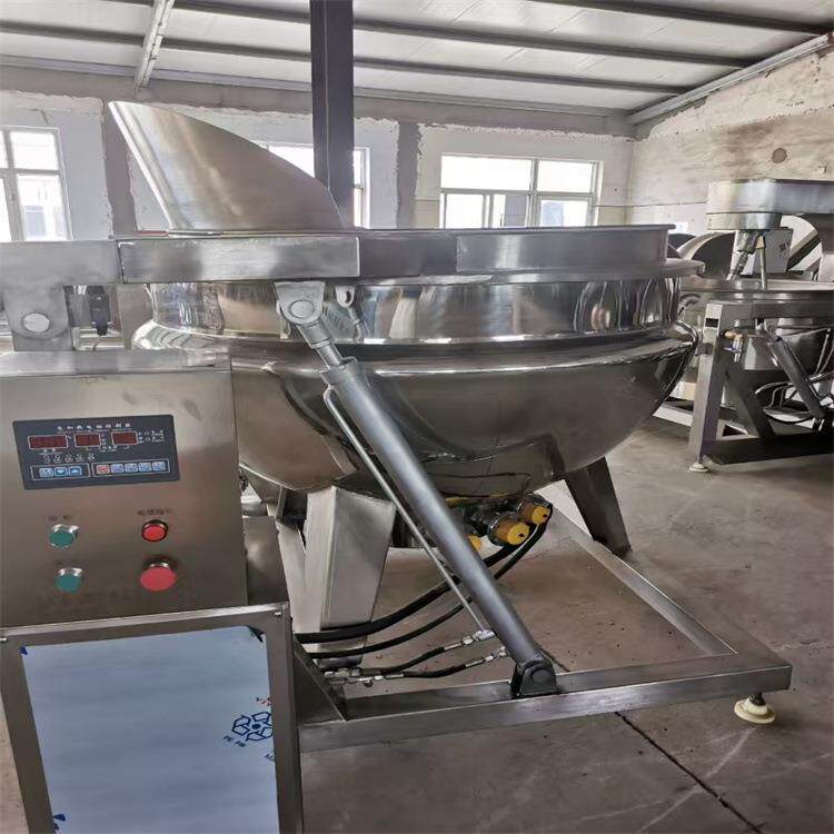 商用火锅料卤煮锅不锈钢电加热夹层锅可倾斜大型酱牛肉卤煮熬汤锅