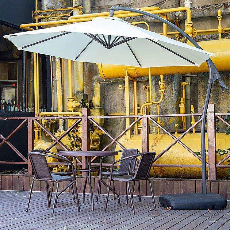 户外伞庭院遮阳伞别墅花园室外休闲大太阳伞罗马伞网红阳台香蕉伞