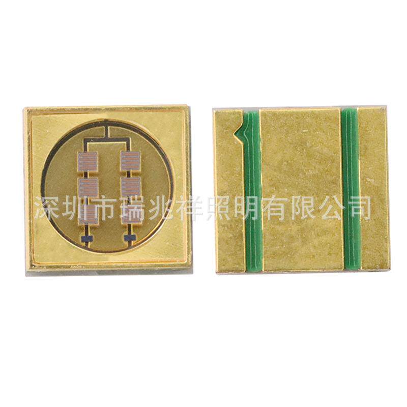 led平面12v深紫外线uvc6868贴片UV 253nm 254nm 255nm 260nm灯珠 - 实物图