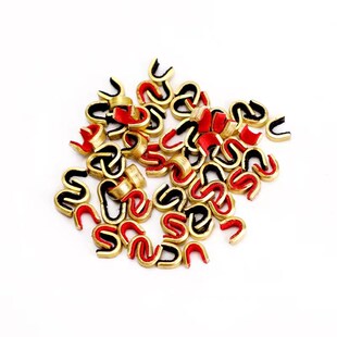 通用铜扣弓箭配件射箭器材反曲复合弓美猎弓弦定位扣