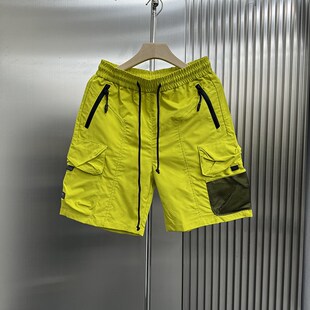 男士 夏季 潮牌大口袋休闲裤 美式 五分短裤 短裤 薄款 街头百搭宽松工装