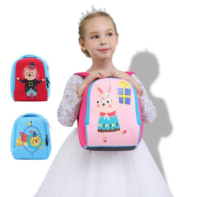 小孩书包男女童宝宝双肩包2-3岁4-5-6幼儿园可爱卡通减负儿童背包