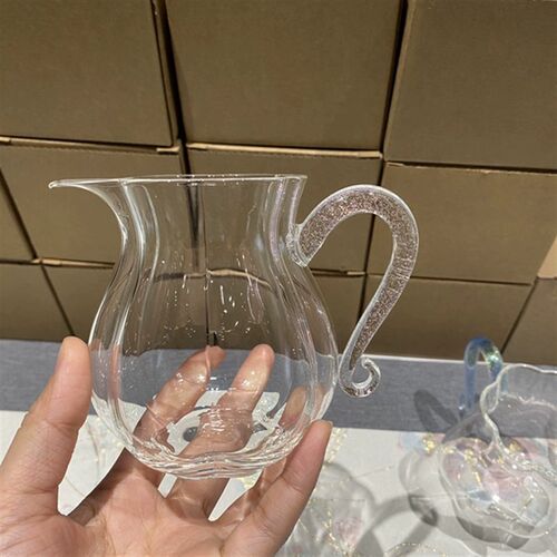 玻璃洛神公道杯家用专用茶具公杯高级耐高温透明耐热茶海分茶器