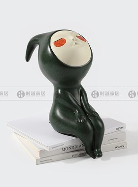 现代简约可爱卡通造型摆件家居客厅电视样板房儿童房玄关软装饰品
