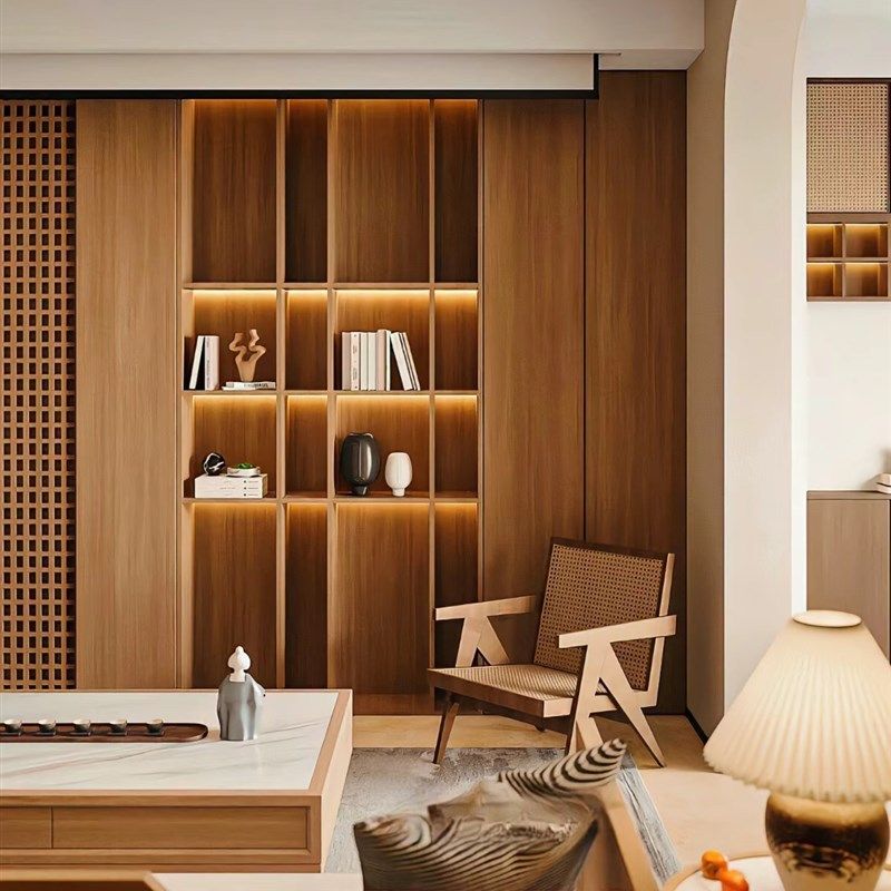 新中式实木 原木橱柜 衣柜 鞋柜,全屋定制,整家定制,淘宝优惠券,粉丝福利购,淘宝优惠卷