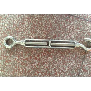 304不锈钢花篮螺丝M20 开体花兰螺丝 拉紧器 钢丝绳收紧器20mm