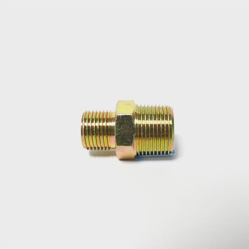 液压寸双外丝直接外牙直通对丝1接头x1.2寸c液压管件油管接头