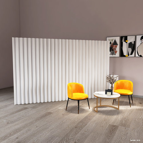 简约现代纸屏风折叠移动隔断墙板栅栏折叠客厅玄关防水空调挡风板