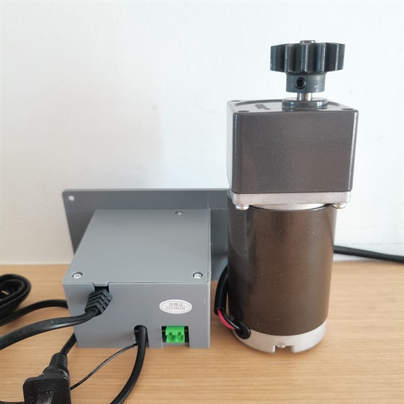 直流减速电机控制器面板餐桌转盘遥控开关12V24V可调速