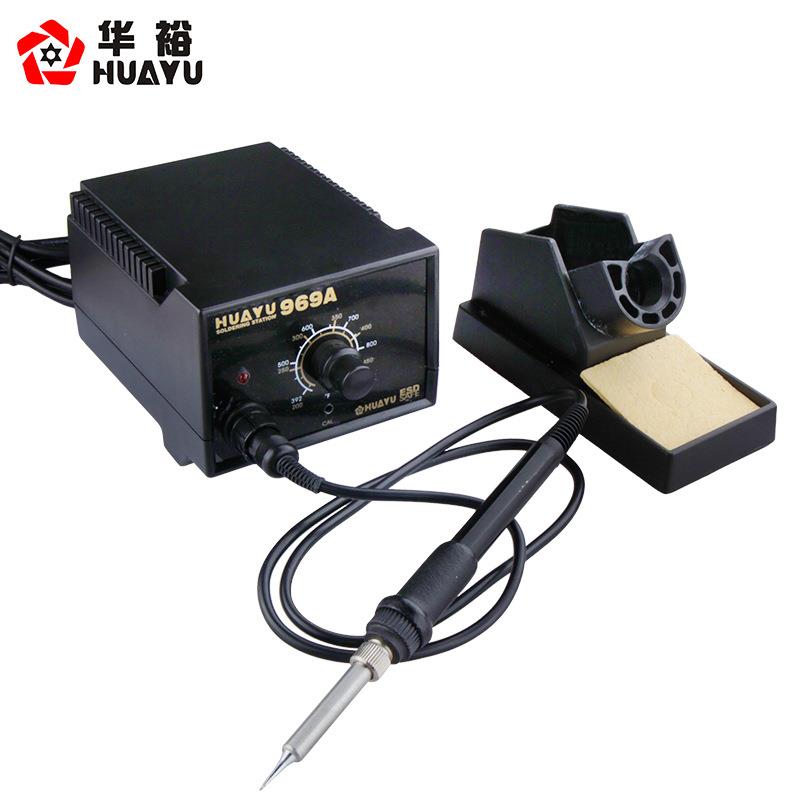 华裕（HUAYU）H969A控温电焊台 调温电焊台 50W涡流恒温焊台