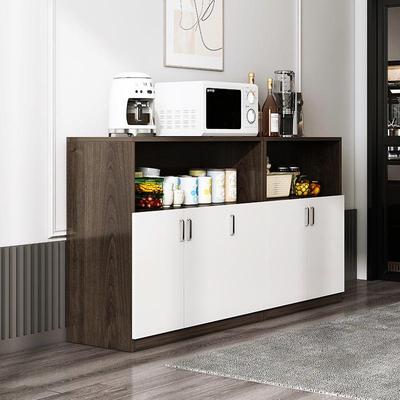 办公室文件柜简约现代移动柜子带轮分层文件收纳柜抽屉带锁储物柜