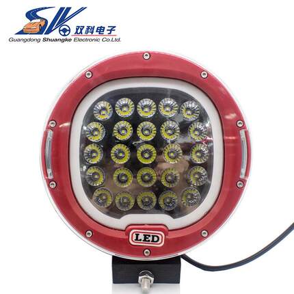 9寸汽车工作灯 20LED越野驾驶车灯检修机械灯汽车车顶灯