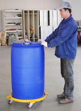 鹰力SD55系列平移油桶车简易油桶搬运车低位万向轮移动圆桶搬运车