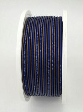 汽车音响改装车载低音炮功放喇叭18GA纯铜线材发烧喇叭音频线