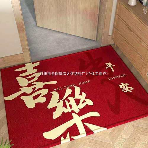 高级入户地垫防滑防油吸水家用脚垫可擦免洗耐脏入户门进门口地毯
