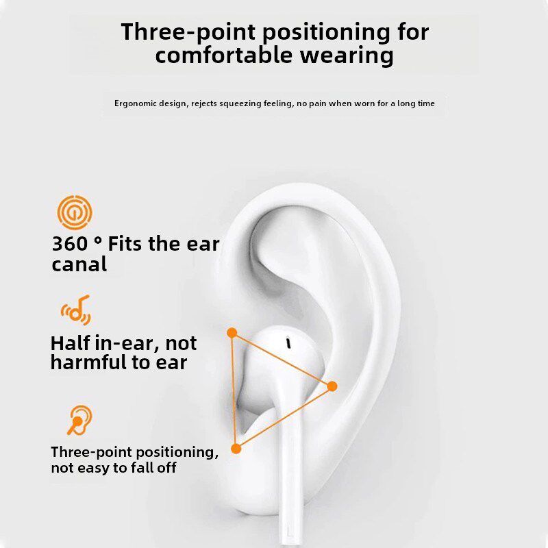 莱昂凯  聆羽者小白n半入耳CSGO电竞HiFi有线耳机听声辨位久戴不