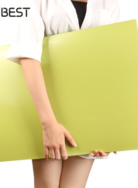 4K纸画册夹4开文件夹多层收纳B册电影海报收藏册透明资料册插页袋