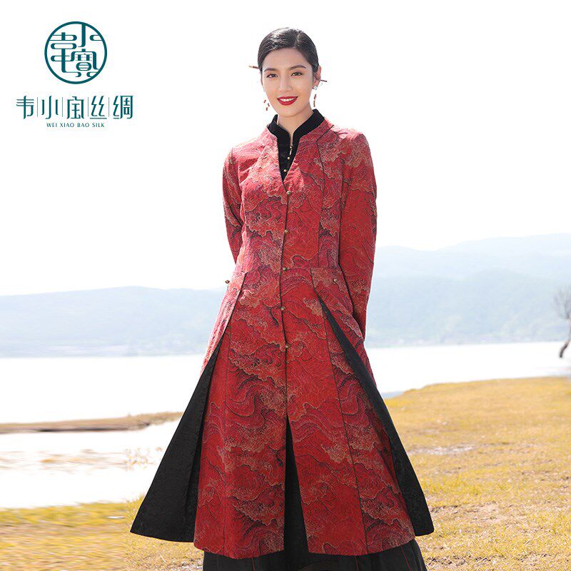 【古法香云纱】韦l小宝秋冬棉服国风女士2041112008