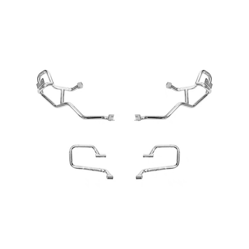 适用于春风650改装保险杠特制高碳钢护杠加厚射灯支架大包围