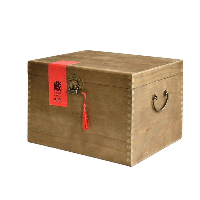 3斤5斤10斤茶叶盒木盒大号空盒实木存白茶箱子高档普洱茶叶礼品盒