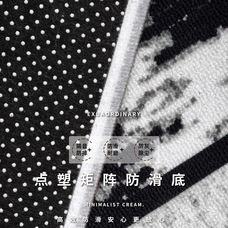 高级感入户门地垫进门家用脚垫可裁剪垫子客厅防滑入户大门口地毯