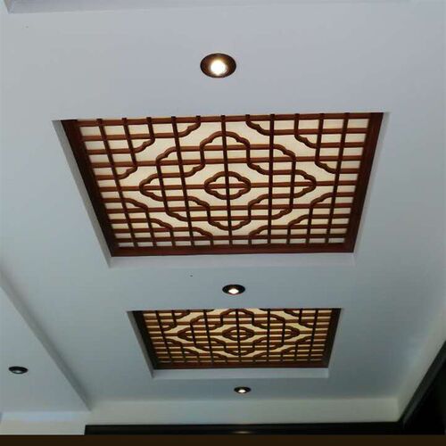 实木花格 窗格东阳木雕 隔断背景墙中式仿古镂空装饰 正方形花窗