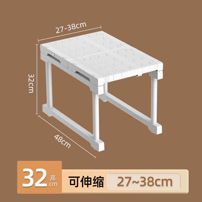 加宽衣柜分层隔板柜子分r层架衣橱免钉隔断柜内可伸缩置物整理收
