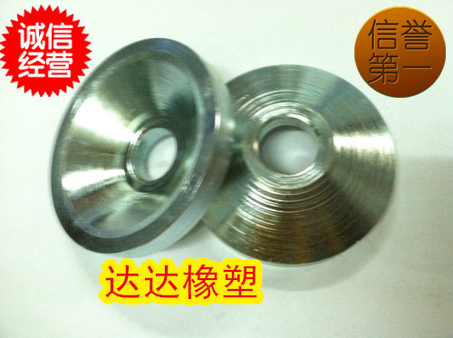 镀锌全金属铁盘重型调节脚/固定调节脚杯/机床脚垫/底盘60/80/100图片