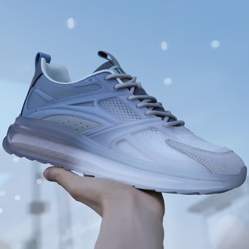 夏季男鞋2025新款潮流男士运动鞋休闲老爹鞋网面透气鞋子男春季款
