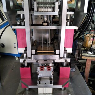 08变压器骨架oL型针弯针半自动插针机插pin机气动半自动插针机
