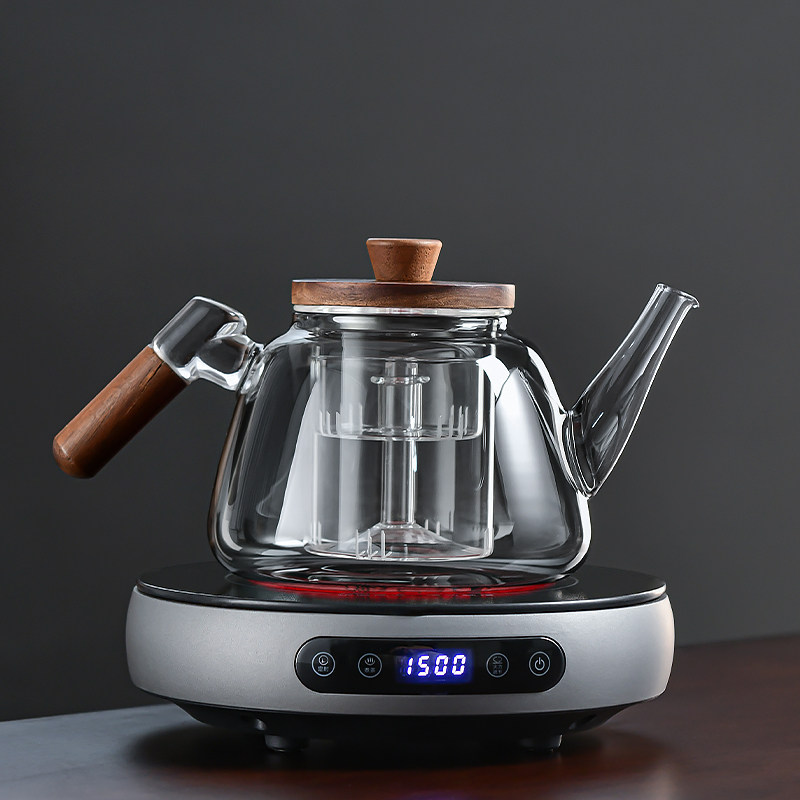 2024新款蒸煮一体电陶炉煮茶壶电热烧水烧茶壶玻璃煮茶器泡茶套装,餐饮具,茶壶,淘宝优惠券,粉丝福利购,淘宝优惠卷