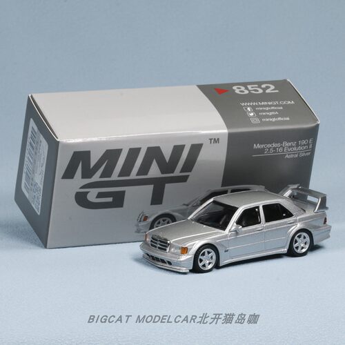 MINIGT奔驰190E合金1/64车模