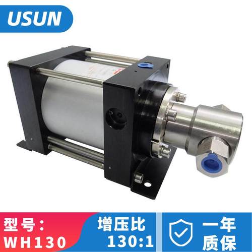WH130 100MPA气液增压泵气驱液体测试泵压缩空气驱动液体泵增压机