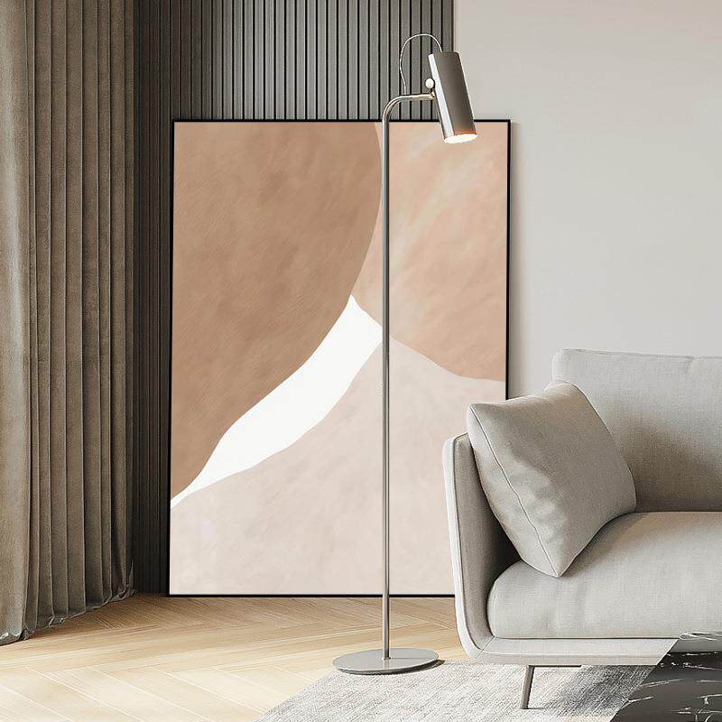 巨幅客厅沙发落地装饰画大幅抽象玄关现代极简沙发后面大尺寸挂画