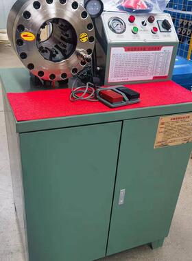 大棚钢管液压油管端成型机扣压管头缩管机2寸3寸4寸十套模具