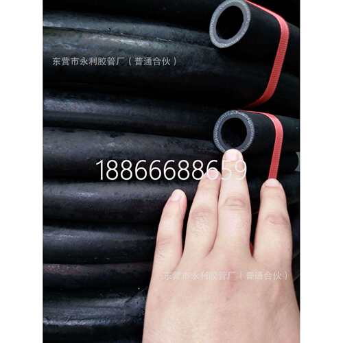光面空气管风压管温耐压电炉专用DN13-51mm光面夹布输水胶管