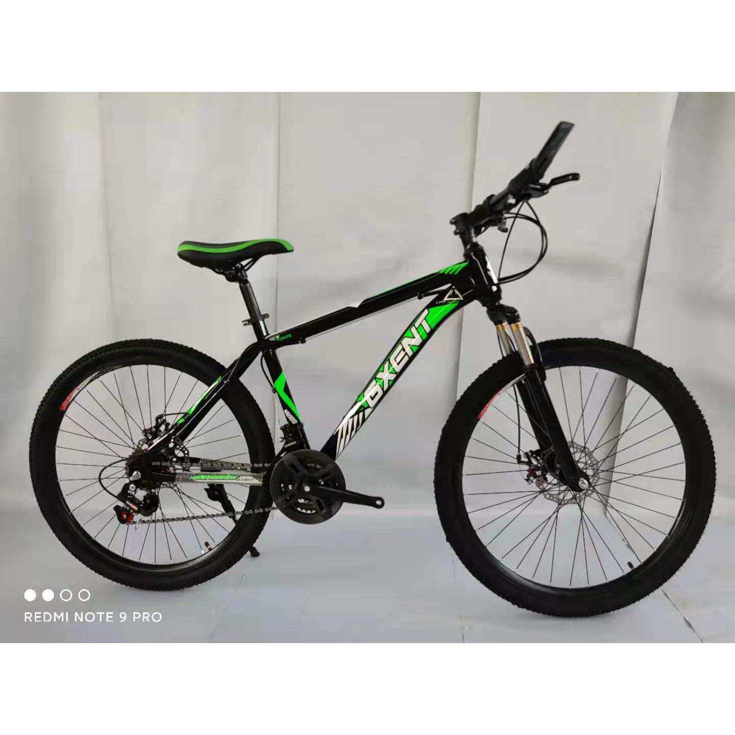 自行车变速车 公路车26寸山地变速双碟刹21速24速变速自行车 单车