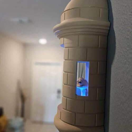 跨境新品创意复古Puerto Rican Garita Wall Coqui Lamp家居装壁