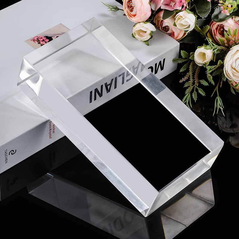 方形透明精磨玻璃砖隔断s墙厨房卫生间客厅屏风超白透明水晶砖墙