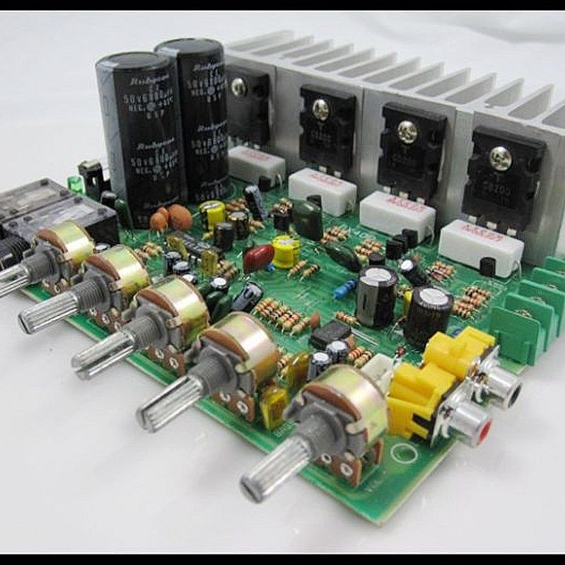 三肯大功率卡拉OK板,带混响成品板/239L9混响集成,功放板套件R