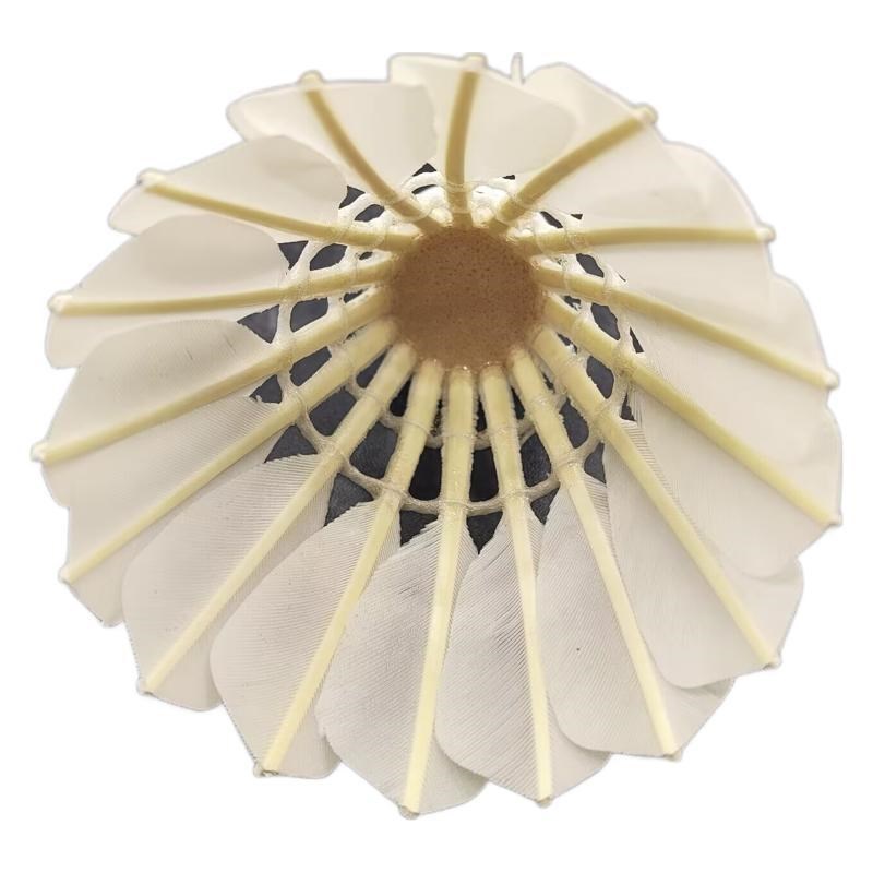 12只装2级鹅毛拉直羽毛球耐打稳定精品